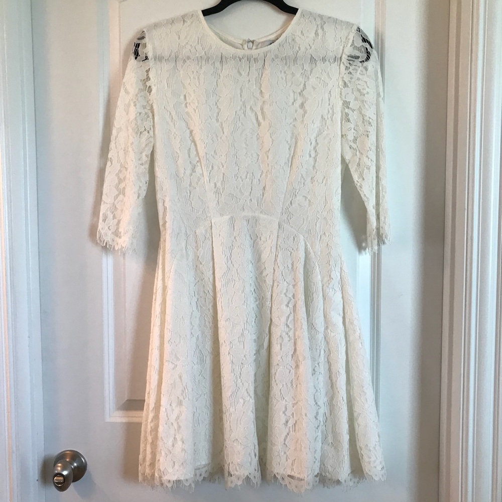 White Lace Dress